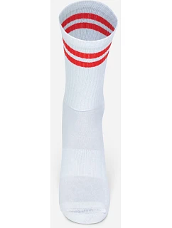 L Tenisové ponožky white/red model 22455828 - Mr. Socks