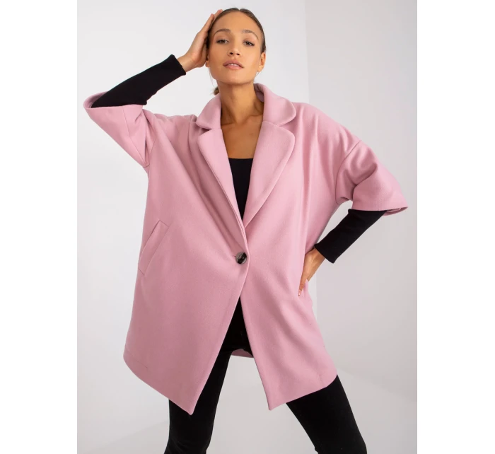 Dámsky kabát CHA PL 0409.30x svetlo ružový Dámsky kabát CHA PL 0409.30x svetlo ružový