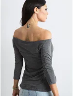 Blúzka RV BZ 4692.99 tmavo šedá Blúzka RV BZ 4692.99 tmavo šedá