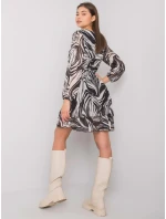 Šaty TW SK BI 2635.49P čierna a béžová