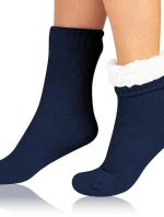 Extrémne teplé ponožky EXTRA WARM SOCKS Tmavo modré - BELLINDA