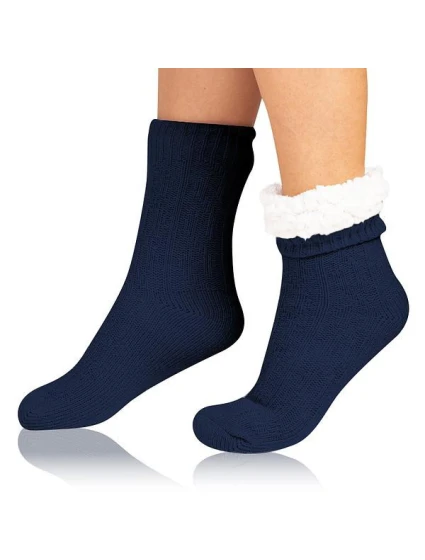 Extrémne teplé ponožky EXTRA WARM SOCKS Tmavo modré - BELLINDA