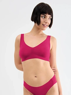 Podprsenka sloggi ZERO Feel 2.0 Bralette červená Berry – SLOGGI