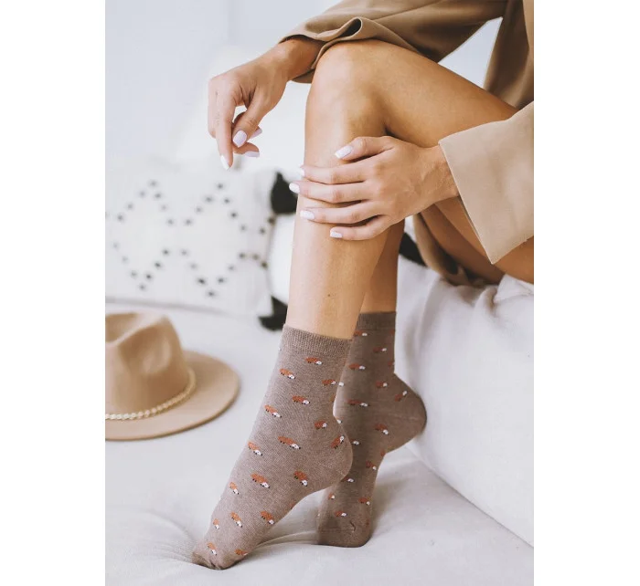 Milena ponožky 0200 Ježkovia 37-41 Milena ponožky 0200 Ježkovia 37-41