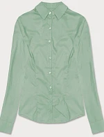 Klasické dámske svetlozelené tričko (HH039-39)