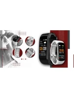 GIEWONT Smart hodinky čierno-biele 2 prúžky GW200-2 GIEWONT Smart hodinky čierno-biele 2 prúžky GW200-2