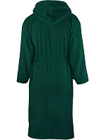 Bathrobe Župan s kapucí dark green model 22526767 - The One Towelling