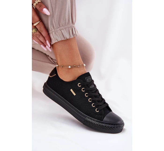 Dámské Textilní Tenisky Big Star model 21693828 Černé - Big Star Shoes