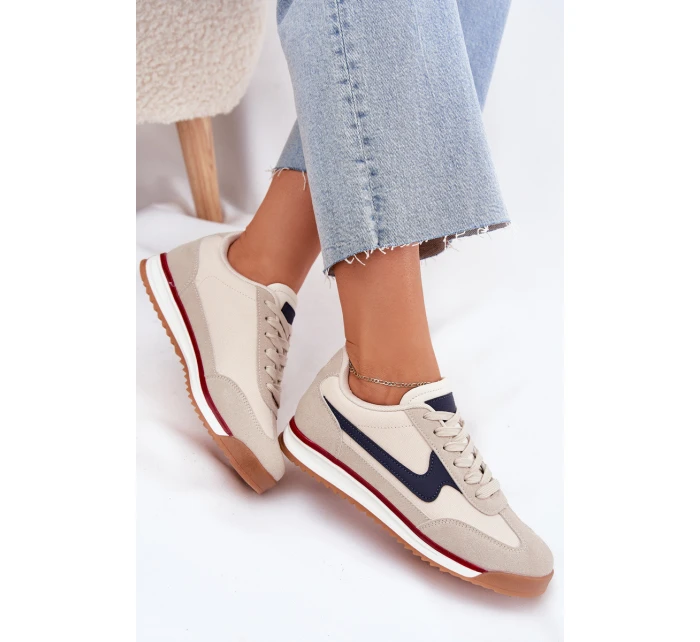 Sportovní Boty Tenisky Dámské Béžové model 21702033 - EVENTO