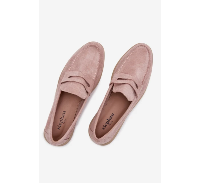 Dámské z eko semiše Špinavě růžová model 21900438 - Boto