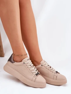 Dámske tenisky Big Star - béžové