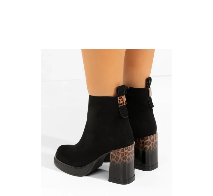 Topánky na podpätku model 222034 Solea