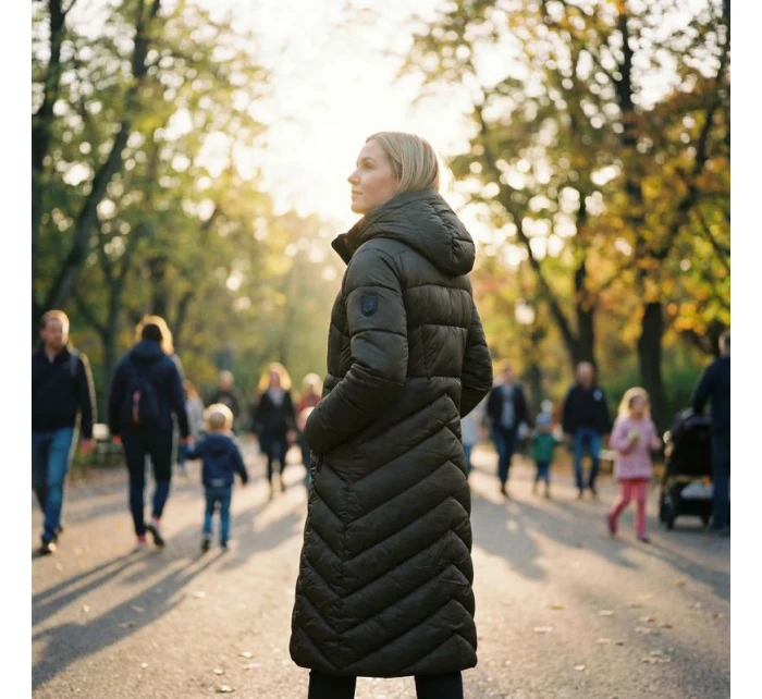 Zemepisná oblasť Nórsko BLANCHE LONG KAKI DB LADY 0116 KAKI dámska bunda (WZ5491F/GN-KAKI)