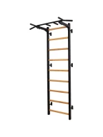 DREVENO-KOVOVÝ GYMNASTICKÝ REBRÍK S KOVOVOU TYČOU BENCHK 721B