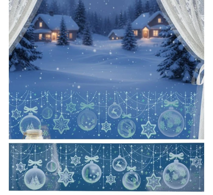 Nálepka na okno 64x15 CM