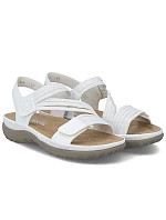 damskie na z białe model 22087184 - Rieker