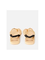 Plážové šľapky RIP CURL Premium Surf Bloom O/T-Girl, zlaté