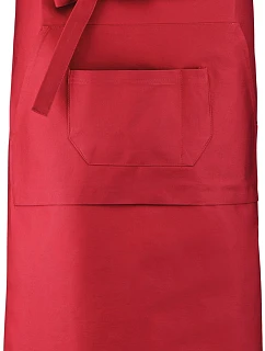 K  zástěra středně dlouhá 20.K red model 22448423 - Kariban