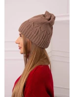 Dámska čiapka Irmina K333 mocca Dámska čiapka Irmina K333 mocca