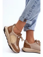 Kůže Sportovní Boty Na Platformě model 21636052 - Maciejka