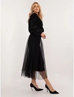 Spódnica DHJ SD model 22309233 czarny - FPrice Spódnica DHJ SD model 22309233 czarny - FPrice