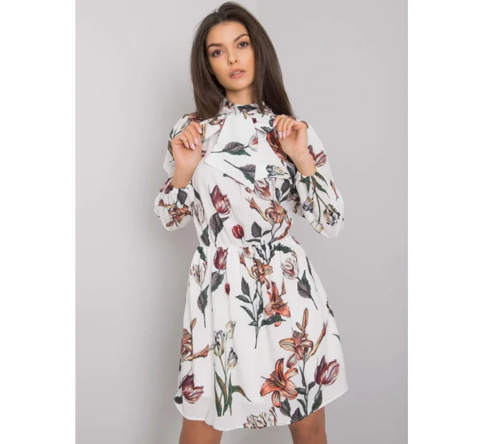 Šaty RO SK E01.49P biela zelená