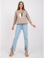 Blúzka RV BZ 0224.42 tmavá lila Blúzka RV BZ 0224.42 tmavá lila