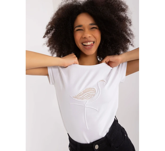 Bluzka RV BZ model 19734888 biały - FPrice Bluzka RV BZ model 19734888 biały - FPrice