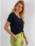 Tričko RV TS 4832.42P tmavo modrá Tričko RV TS 4832.42P tmavo modrá