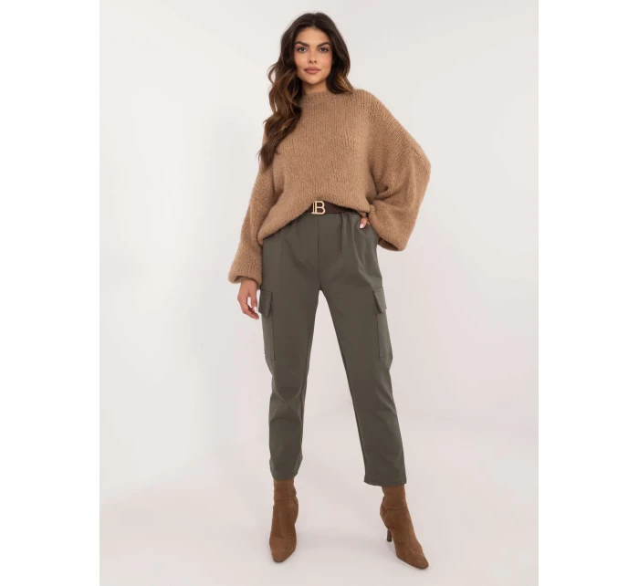 TW SP BI 6 model 20567203 khaki kalhoty - FPrice TW SP BI 6 model 20567203 khaki kalhoty - FPrice