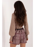 Šortky so spodnou sukňou model 221574 Taliansko Moda