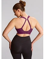 Sportovní podprsenka model 22046478 34 D Bordó - Panache