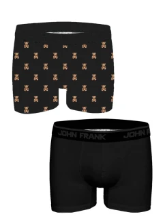 Pánske boxerky John Frank JF2BFUN102 2PACK