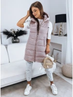 Dámska prešívaná vesta BRITA pink FashionStreet TY3231 Dámska prešívaná vesta BRITA pink FashionStreet TY3231