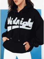 Dámská mikina černá Dstreet model 21975234 - FashionStreet Dámská mikina černá Dstreet model 21975234 - FashionStreet