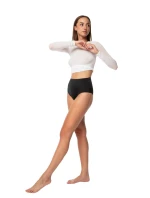 Dámske nohavičky Amber brasil maxi black - JULIMEX