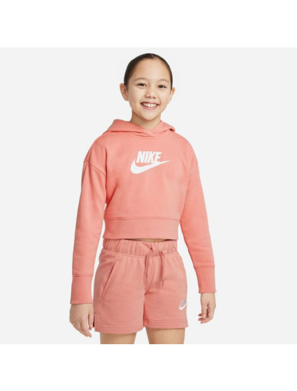 Dievčenská mikina Sportswear Club Jr DC7210 824 - Nike