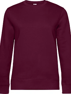 B&C QUEEN Crew Neck_° Dámská mikina model 22484881 dark cherry