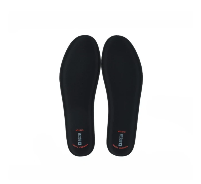 Wkładki Do Obuwia BIG STAR Memory Foam System 2 Pary Czarne Wkładki Do Obuwia BIG STAR Memory Foam System 2 Pary Czarne