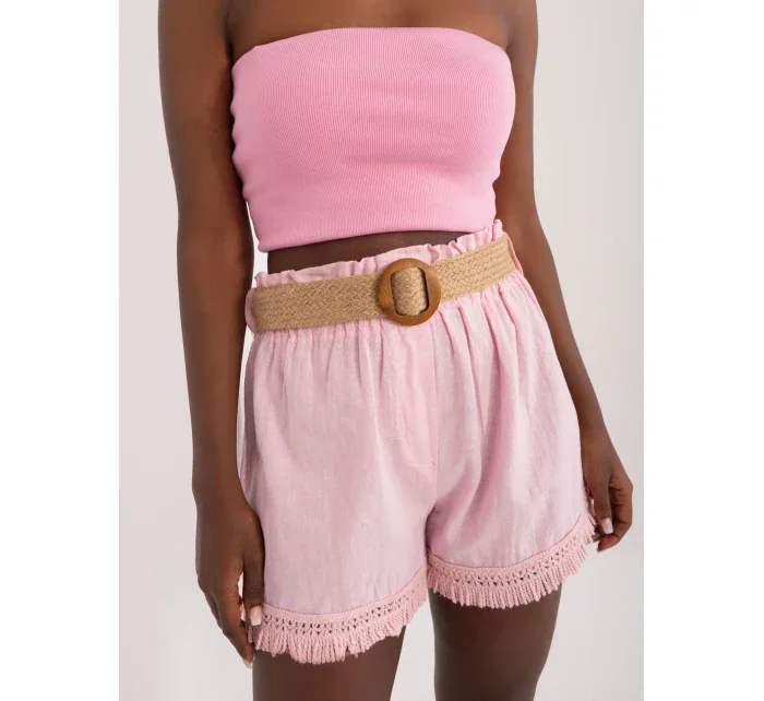 DHJ šortky SN 5536.34X svetlo ružová