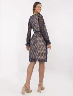 Šaty LK SK 509941.70P tmavomodré