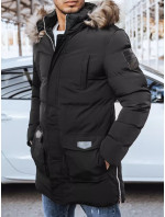 Pánska prešívaná zimná bunda čierna Dstreet TX4274