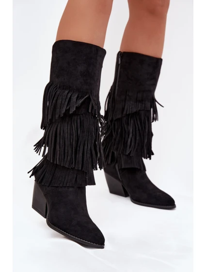 Topánky na podpätku model 217822 Krok vo veľkom štýle