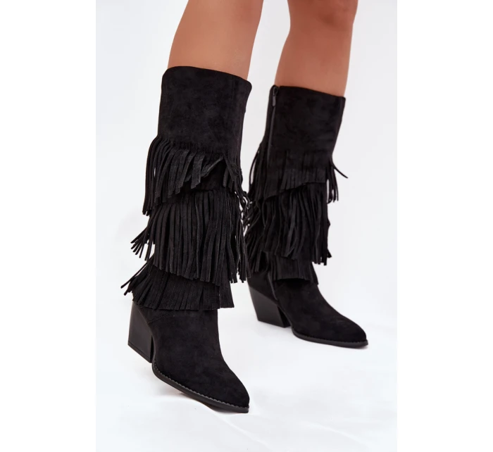 Topánky na podpätku model 217822 Krok vo veľkom štýle