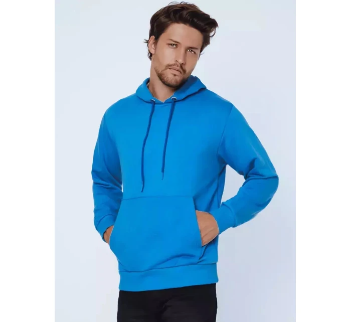 Pánska mikina s kapucňou modrá FashionStreet BX5024