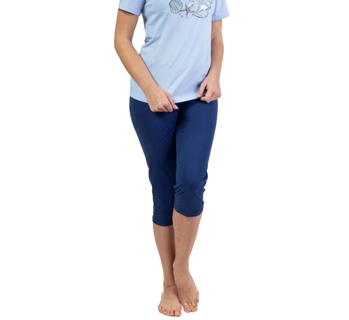 Dámske pyžamo 688 modré - REGINA