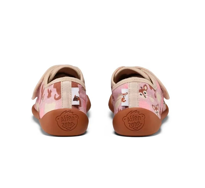 Affenzahn barefoot topánky Slipper Cotton Movy deer (01398-40141)