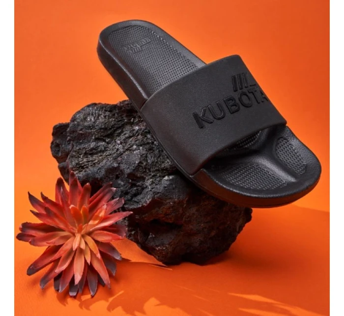 Bazénové žabky basic plain black KUBKBB-SS24-02-23 Bazénové žabky basic plain black KUBKBB-SS24-02-23