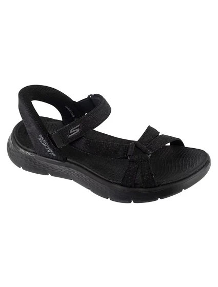 Skechers Slip-Ins: Sandály Go Walk Flex – Illuminate 141481-BBK Černé 36 Skechers Slip-Ins: Sandály Go Walk Flex – Illuminate 141481-BBK Černé 36