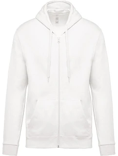 Kariban K 479 Mikina s kapucňou 20.K479 biela